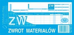 Michalczyk i Prokop Druk samokopiujący Michalczyk i Prokop ZW zwrot materiałów 1/3 A4 80k. (353-8)