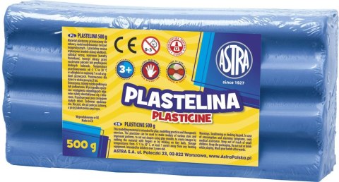 Astra Plastelina Astra 1 kol. niebieska 500g