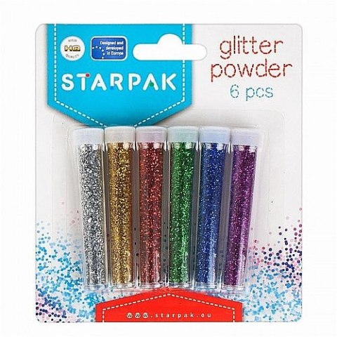 Starpak Brokat Starpak kolor: mix 6 kolor. (266322)