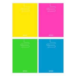 Herlitz Zeszyt Herlitz Color Blocking A4 80k. 70g krata (9583246)