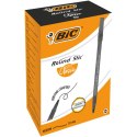 Bic Długopis olejowy Bic Round Stic czarny 0,4mm (920568)