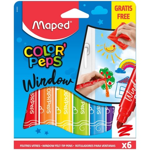 Maped Flamaster Maped DO SZYB COLOR 6 kol. (844820)