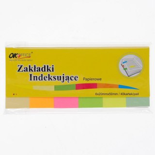 Okoffice Zakładki indeksujące Okoffice 240k [mm:] 20x50 (SDM-104)