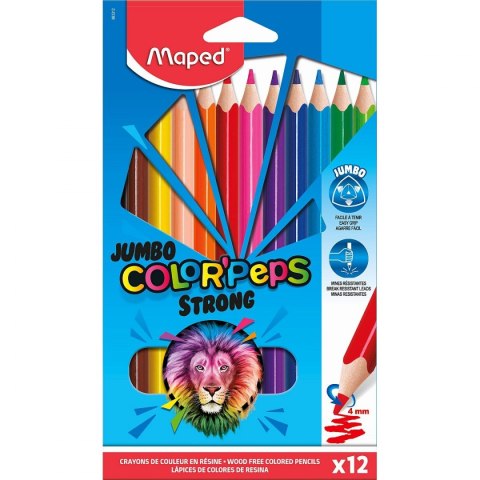 Maped Kredki ołówkowe Maped Colorpeps 12 kol. (863312)