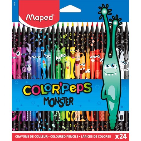 Maped Kredki świecowe Maped Colorpeps 24 kol. (862624)