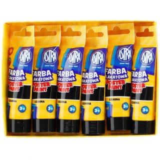 Astra Farby plakatowe Astra kolor: czarny 30ml 1 kolor.