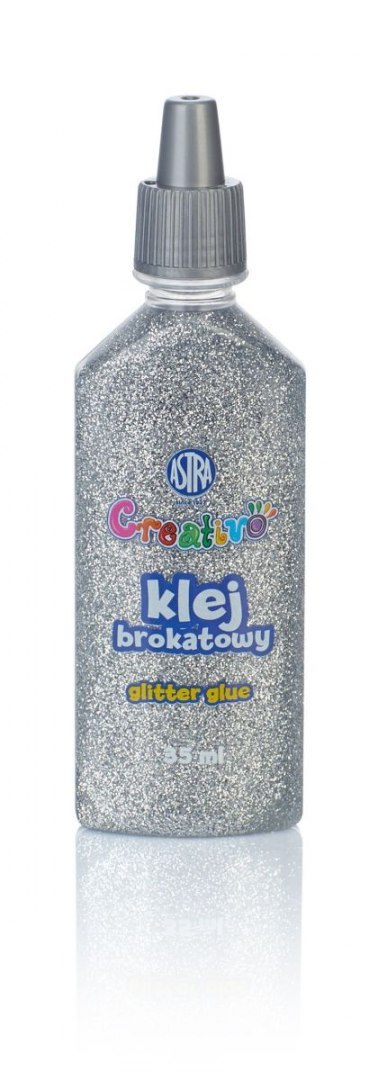 Astra Creativo Klej w tubie Astra Creativo brokatowy złoty srebrny 35ml (332118001)