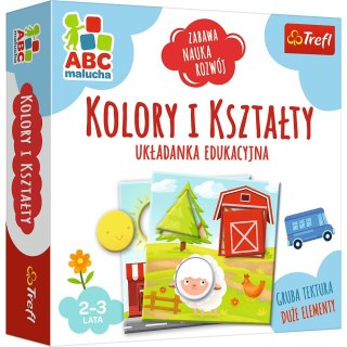 Trefl Gra edukacyjna Trefl ABC Malucha Kolory I kształty (01939)