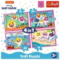 Trefl Puzzle Trefl 4w1 el. (34378)