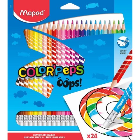 Maped Kredki ołówkowe Maped Colorpeps 24 kol. (832824)