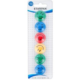 Starpak Magnes Starpak Emotki 2 mix śr. 30mm (378347) 6 sztuk