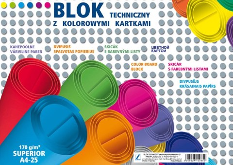 Kreska Blok techniczny Kreska superior A4 170g 25k