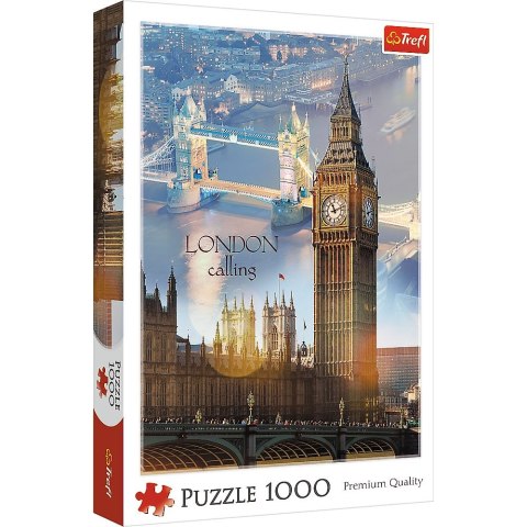 Trefl Puzzle Trefl Londyn o świcie 1000 el. (10395)