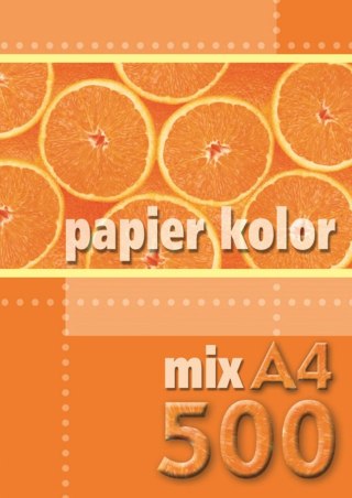 Kreska Papier kolorowy Kreska A4 mix 80g