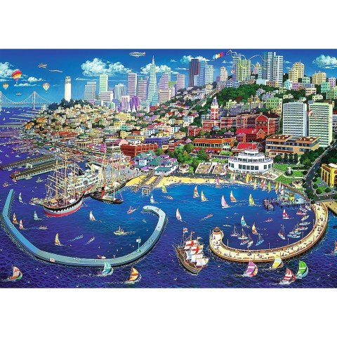 Trefl Puzzle Trefl Zatoka San Francisco 2000 el. (27107)