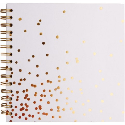 Gdd Blok artystyczny Gdd Happy Color Golden Dots 80g 30k [mm:] 203x203 (HA 7631 2020-DC30)