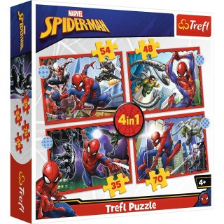 Trefl Puzzle Trefl Spider Man 4w1 el. (34384)