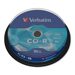 Verbatim Płyta cd Verbatim CD-R cake 10 700MB x52