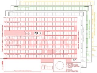 Stolgraf Druk samokopiujący Stolgraf Polecenie przelewu wpłata gotówkowa Podatki A6 100k. (PP12)