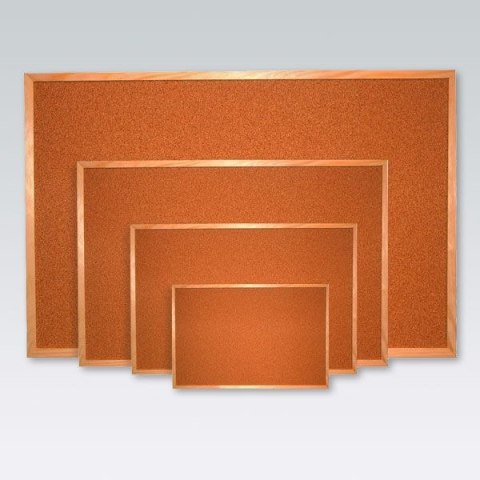 Memoboards Tablica korkowa Memoboards w drewnianej ramie [mm:] 300x400 (TC34)