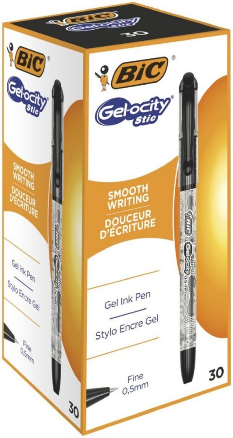 Bic Długopis żelowy Bic GEL_OCITY czarny 0,5mm (1010266)