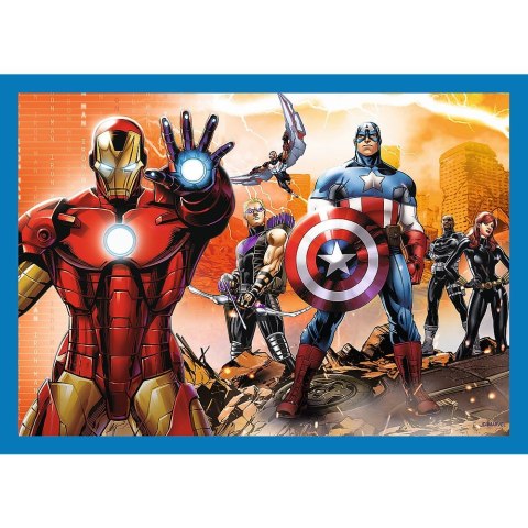 Trefl Puzzle Trefl Avengers 4w1 el. (34386)