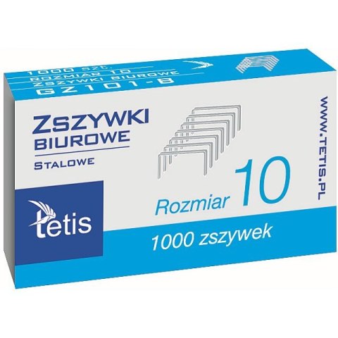 Tetis Zszywki 10 Tetis 10 1000 szt (GZ101-B)