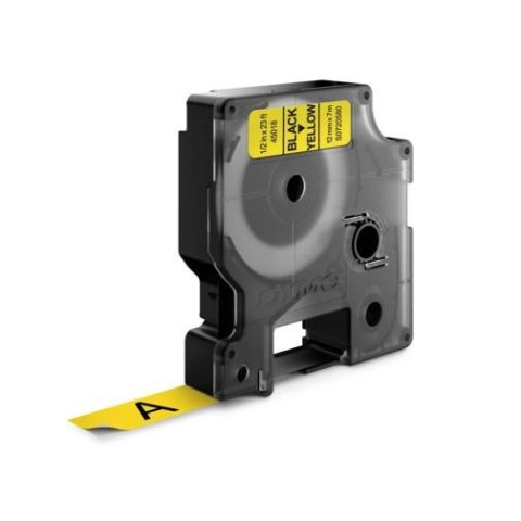 Dymo Taśma Dymo D1 12mm x 7m żółta/czarny nadruk