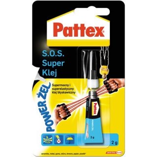 Pattex Klej w tubie Pattex SUPER POWER ŻEL S.O.S. 2g (HEPA1471937)