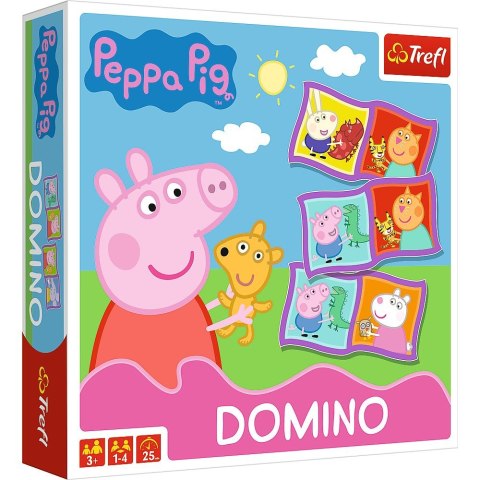 Trefl Gra strategiczna Trefl Peppa Domino (02066)