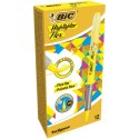 Bic Zakreślacz Bic zakreślacz 942040, żółty 4,0mm