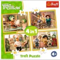 Trefl Puzzle Trefl 4w1 el. (34318)