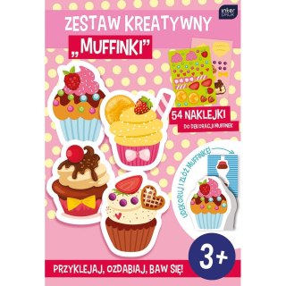 Interdruk Zestaw plastyczny Interdruk Muffinki (ZESKREMUF)