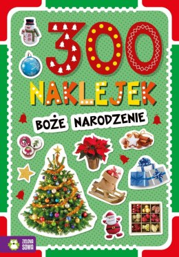 Zielona Sowa Książeczka edukacyjna Zielona Sowa 300 naklejek . Boże Narodzenie