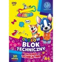 Artpack Blok techniczny Artpack ASTRINO A4 mix 170g 10k (106021014)