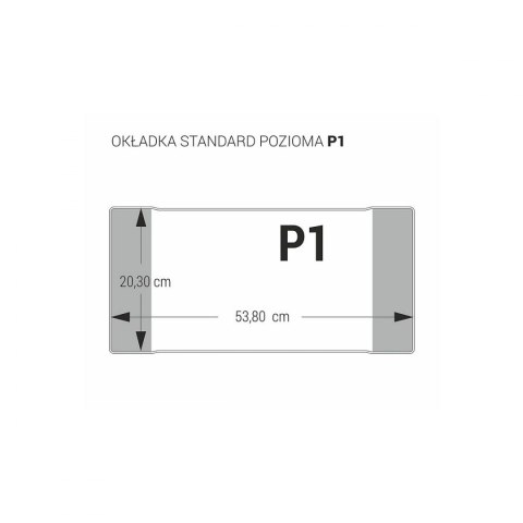 Biurfol Okładka Biurfol P1 [mm:] 203x538 (OZK-33)