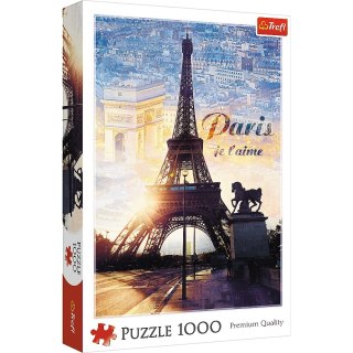 Trefl Puzzle Trefl Paryż o świcie 1000 el. (10394)