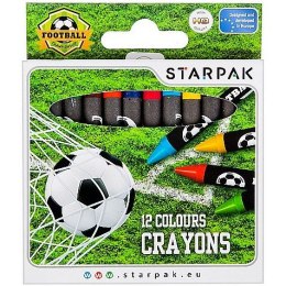 Starpak Kredki świecowe Starpak Football 12 kol. (274534)