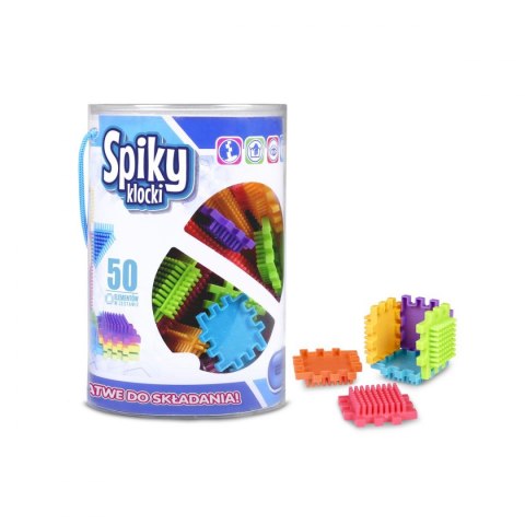 Artyk Klocki plastikowe Artyk Spiky 50 elementów (129131)