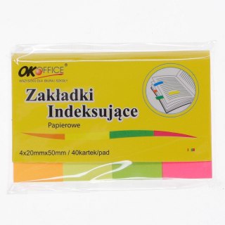 Okoffice Zakładki indeksujące Okoffice 160k [mm:] 20x50 (SDM-105)