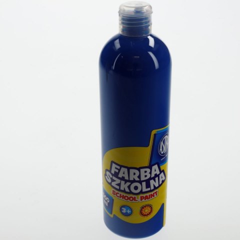 Astra Farby plakatowe Astra kolor: niebieski ciemny 500ml 1 kolor.