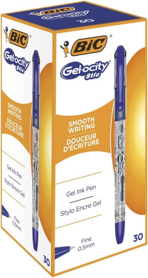 Bic Długopis żelowy Bic GEL_OCITY niebieski 0,5mm (1010266)