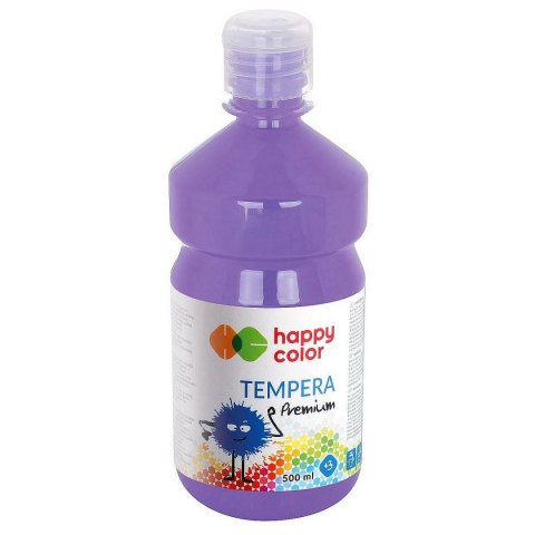 Happy Color Farba tempera Happy Color kolor: lawendowy 500ml 1 kolor. (HA 3310 0500-62)