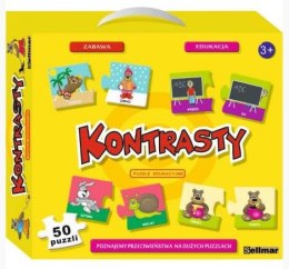 (nd) Puzzle (nd) Puzzle edukacyjne KONTRASTY 50 el.