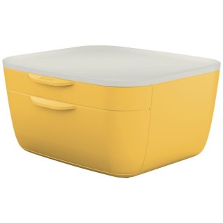 Leitz Pojemnik z szufladami Leitz Cosy żółty 2 szuflad [mm:] 143x275x250 (53570019)