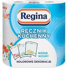 Regina Ręcznik rolka Regina wielofunkcyjny celuloza kolor: biały