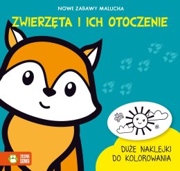 Zielona Sowa Książeczka edukacyjna Zielona Sowa Zwierzęta i ich otoczenie