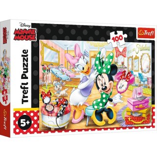 Trefl Puzzle Trefl Minnie w salonie kosmetycznym 100 el. (16387)