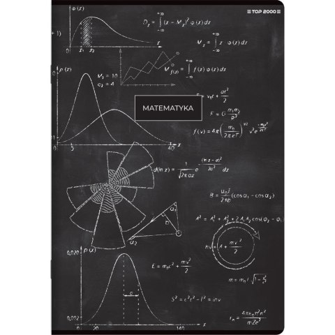 TOP-2000 Zeszyt TOP-2000 matematyka A4 60k. 70g krata (400169004)