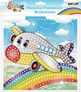 Fun&Joy Mozaika Fun&Joy Glitter SAMOLOT (FJSR2202)